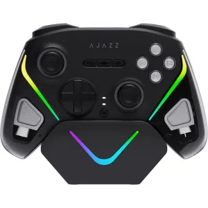 Геймпад Ajazz GP100S 2.4G/BT/USB Switch/PC/iOS/Android RGB Black (GP100S-B)