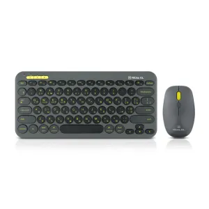 Комплект REAL-EL KIT-635W Wireless/Bluetooth Black (EL123100057)