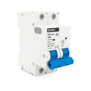 Автоматический выключатель CHINT CB-63DC 2P 63A