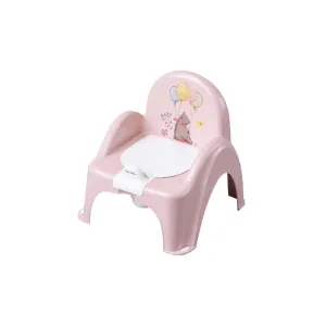 Горшок Tega Baby FOREST FAIRYTALE стілець light pink (FF-007-107)