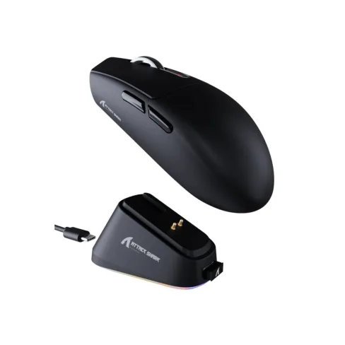 Мишка Attack Shark G3 PRO Wireless/Bluetooth Black (G3PROB_AS)