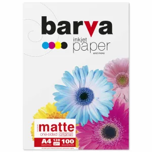 Фотобумага Barva A4 120g Original matte, 100 p. (IP-A120-005)