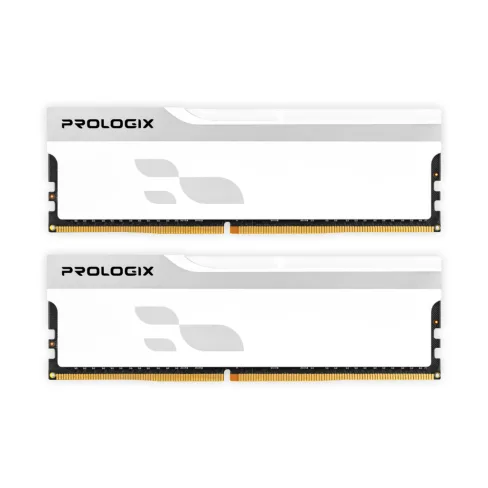 Модуль пам'яті для комп'ютера DDR4 32GB (2x16GB) 3200 MHz Onyx White Prologix (PRO32GB3200YW4K)