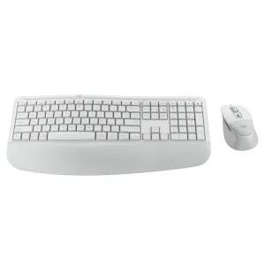 Комплект Logitech Signature Comfort Plus MK880 Wireless/USB-C UA Off-White (920-014033)