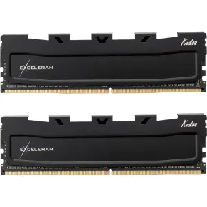 Модуль памяти для компьютера DDR5 32GB (2x16GB) 6000 MHz Black Kudos eXceleram (EK50320602836CD)