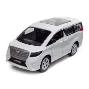 Масштабная модель автомобиля TechnoDrive Toyota Alphard белый (KM250419)