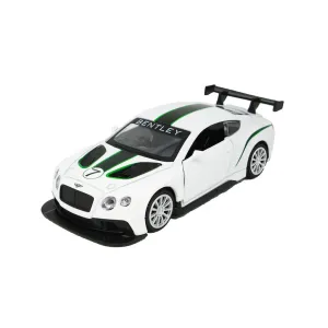 Масштабная модель автомобиля TechnoDrive Bentley Continental GT3 Белая (250258)