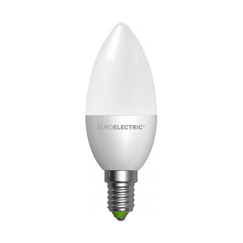 Лампочка EUROELECTRIC LED CL 6W E14 4000K 220V (LED-CL-06144(EE))