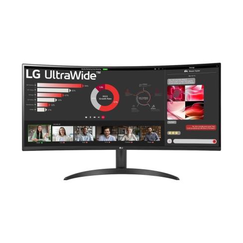 Монітор LG 34WR50QC-B