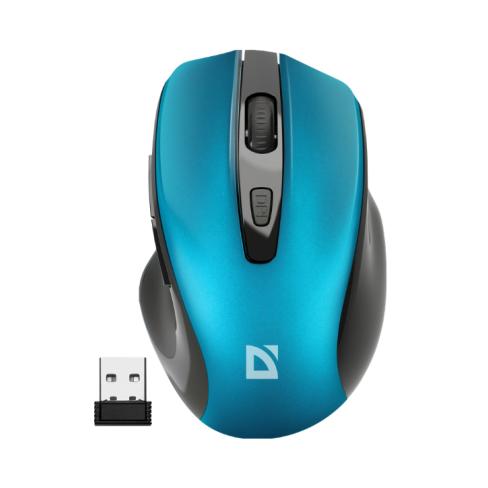 Мишка Defender Prime MB-053 Silent Wireless Turquoise