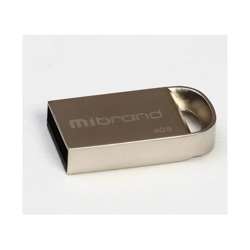USB флеш накопитель Mibrand 4GB lynx Silver USB 2.0 (MI2.0/LY4M2S)