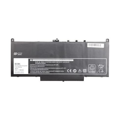 Акумулятор до ноутбука DELL Latitude E7270 (J60J5) 7.6V 7200mAh PowerPlant