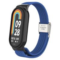 Ремешок для фитнес браслета Armorstandart Braided Solo Loop для Xiaomi Mi Band 7/6/5/4 Blue (ARM69903)