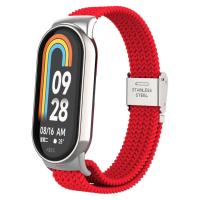 Ремінець до фітнес браслета Armorstandart Braided Solo Loop для Xiaomi Mi Band 8 Red (ARM69927)