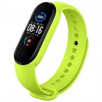 Ремінець до фітнес браслета BeCover Silicone для Xiaomi Mi Smart Band 5/6/7 Lime (705433)