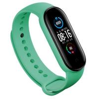 Ремінець до фітнес браслета BeCover Silicone для Xiaomi Mi Smart Band 5 Green (705067)