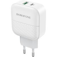 Зарядное устройство BOROFONE BA46A Premium White (BA46AW)