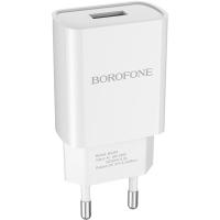 Зарядний пристрій BOROFONE BA20A Sharp charger set(Lightning) White (BA20AW)