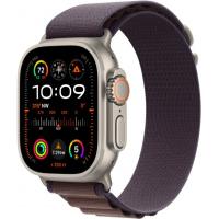 Смарт-часы Apple Watch Ultra 2 GPS + Cellular, 49mm Titanium Case with Indigo Alpine Loop - Large (MREW3UL/A)