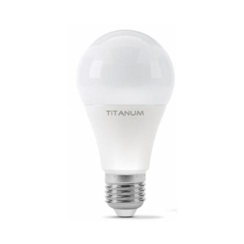 Лампочка TITANUM A65 15W E27 4100K 220V