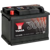 Аккумулятор автомобильный Yuasa 12V 62Ah SMF Battery (YBX3078)