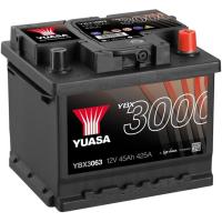 Аккумулятор автомобильный Yuasa 12V 45Ah SMF Battery (YBX3063)