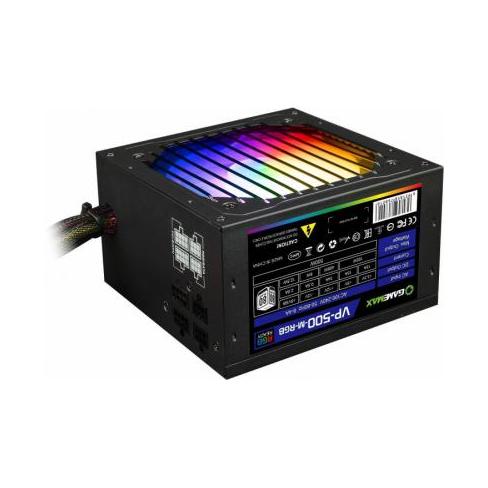 Блок живлення Gamemax 500W (VP-500-M-RGB)