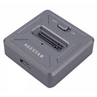 Док-станция для накопителей AgeStar USB3.1 Type C, M.2 NVME, 1 slot grey (31CBNV1C(GRAY))