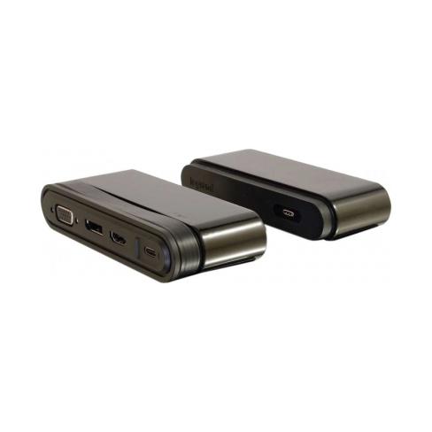 Порт-реплікатор C2G Docking Station USB-C на HDMI, DP, VGA, USB, Power Delivery
