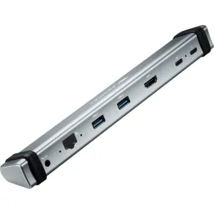 Порт-репликатор Canyon Docking Station with 7 ports, 2*Type C, Input 100-240V (CNS-TDS06DG)