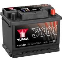 Аккумулятор автомобильный Yuasa 12V 62Ah SMF Battery (YBX3027)