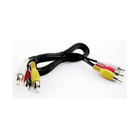 Кабель мультимедійний 3RCA to 3RCA 5.0m Atcom