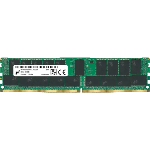 Модуль памяти для сервера DDR4 32GB ECC RDIMM 3200MHz 2Rx8 1.2V CL22 Micron (MTA18ASF4G72PDZ-3G2R)