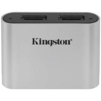 Считыватель флеш-карт Kingston Workflow Dual-Slot microSDHC/XC UHS-II (WFS-SDC)