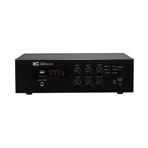Усилитель ITC 120 Вт з USB/SD/Tuner/Bluetoo (T-B120)