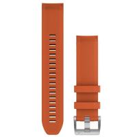 Ремешок для смарт-часов Garmin MARQ, QuickFit 22m, Ember Orange, Silicone Strap (010-12738-34)