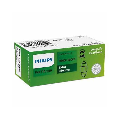 Автолампа Philips 10W (12860 LLECO CP)