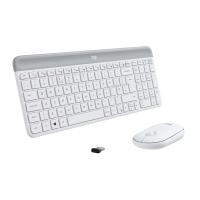 Комплект Logitech MK470 Slim Wireless UA Off-White (920-009205)