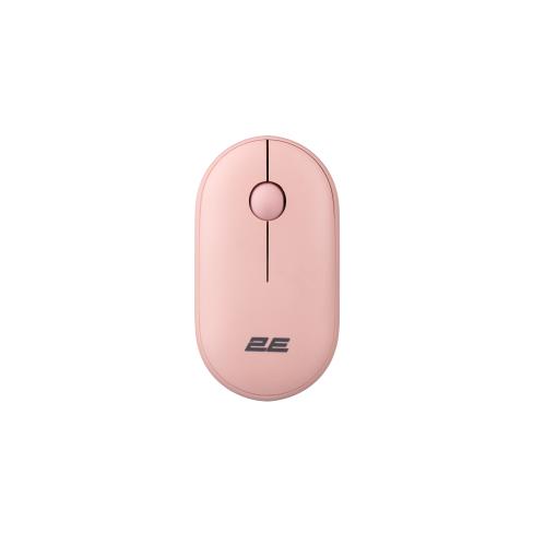 Мышка 2E MF300 Silent Wireless/Bluetooth Mallow Pink (2E-MF300WPN)