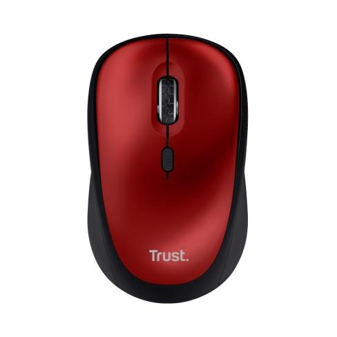Мишка Trust Yvi+ Silent Eco Wireless Red