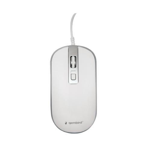 Мишка Gembird MUS-4B-06-WS USB White/Grey (MUS-4B-06-WS)