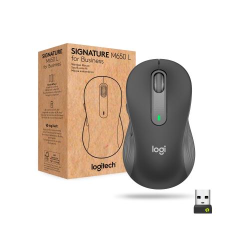 Мышка Logitech Signature M650 Wireless for Business Graphite (910-006274)