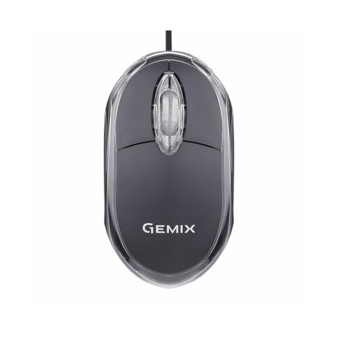 Мишка Gemix GM105 USB black