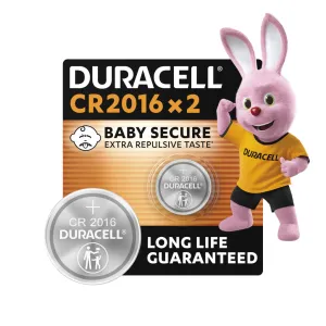Батарейка Duracell CR 2016 / DL 2016 * 2 (5007667/5010969/5014810)
