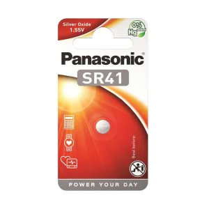 Батарейка SR 41 Panasonic (SR-41EL/1B)