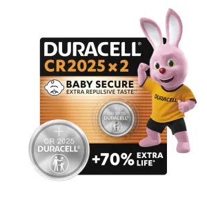Батарейка Duracell CR 2025 / DL 2025 * 2 (5000394203907 / 5008922)