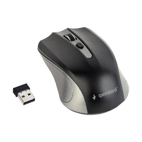 Мишка Gembird MUSW-4B-04-GB Black+Grey (MUSW-4B-04-GB)