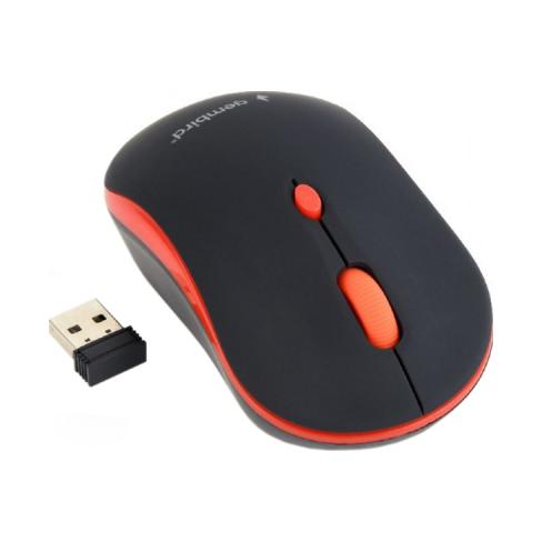 Мишка Gembird MUSW-4B-03-R Black+Red (MUSW-4B-03-R)