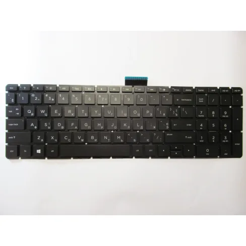 Клавіатура ноутбука HP 15-BS/BW/250/255/256/258 G6 Series черная без рамки, с подсв (A46041)