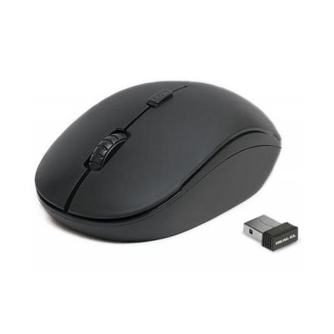 Мышка REAL-EL RM-301 black